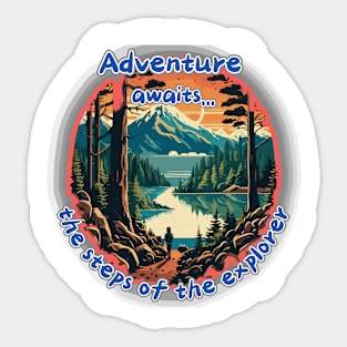 Hiking Sticker